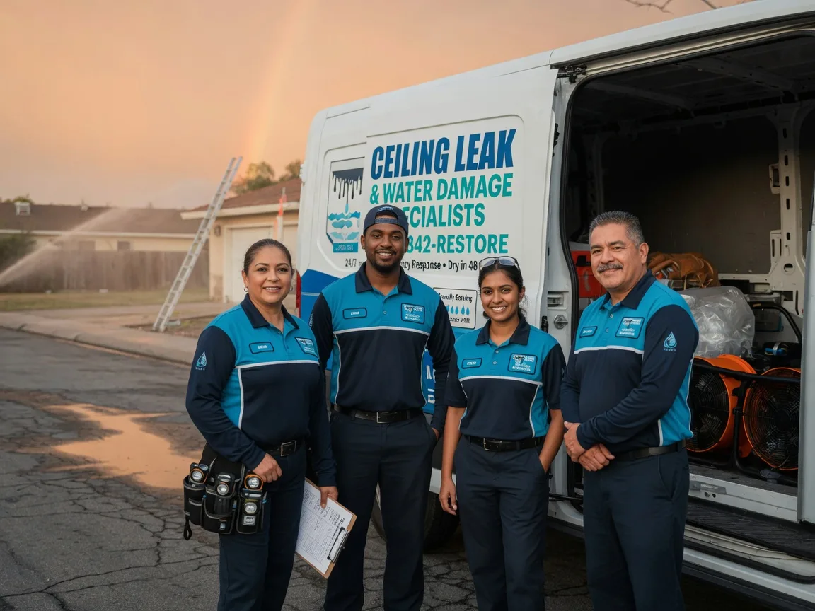 Ceiling Leak Cleanup company in Bridgeport, TX