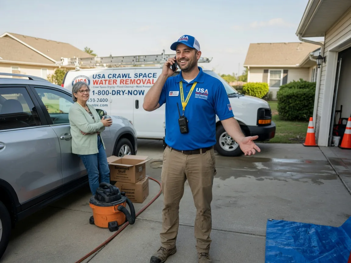 Crawl Space Water Removal Bridgeport, TX FAQs